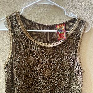 Johnny Was Dial Eyelet Dress